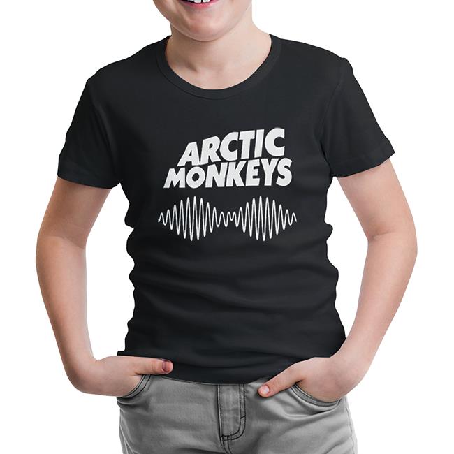 Arctic Monkeys - White Black Kids Tshirt