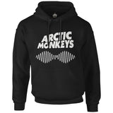 Arctic Monkeys - White Siyah Erkek Fermuarsız Kapşonlu