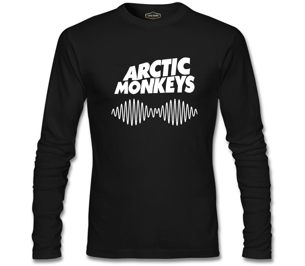 Arctic Monkeys - White Siyah Erkek Sweatshirt