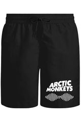 Arctic Monkeys - White Unisex Siyah Şort