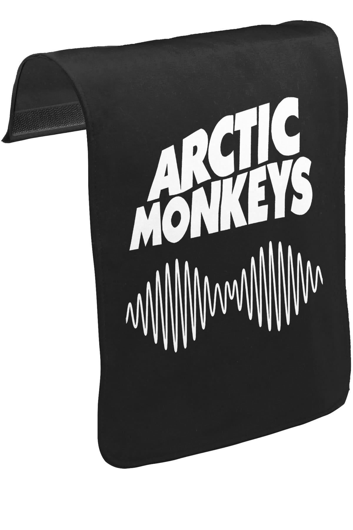 Arctic Monkeys - White Unisex Siyah Tak-Çıkar Postacı Çanta Kapağı CK-133