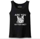 Are You Kitten Me Siyah Erkek Atlet