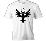 Arma - Çift Başlı Kartal Beyaz Erkek Tshirt