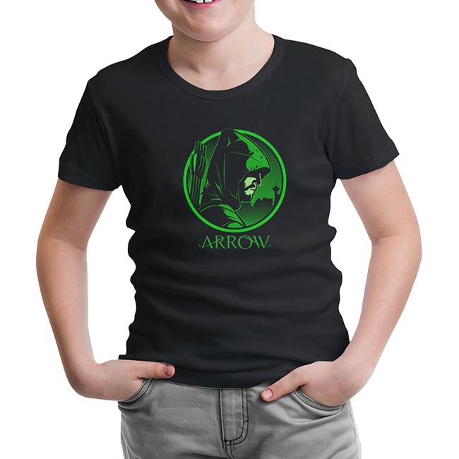 Arrow - 2 Black Kids Tshirt