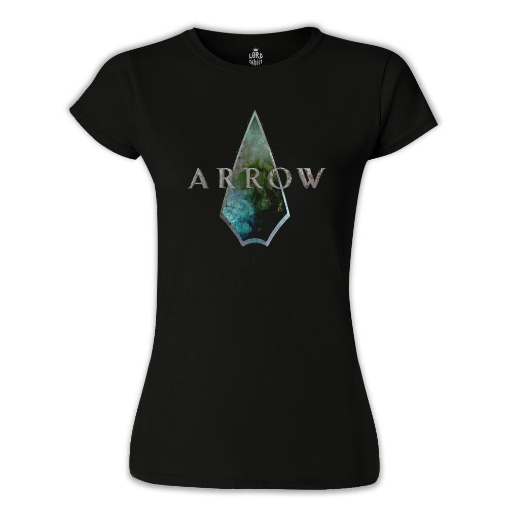 Arrow II Siyah Kadın Tshirt