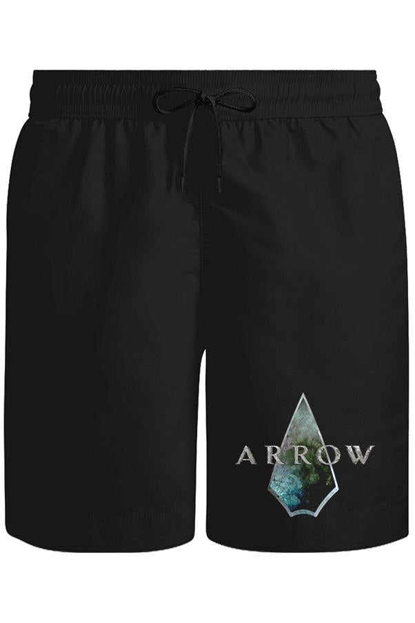 Arrow II Unisex Siyah Şort