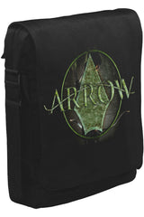 Arrow - Logo Unisex Siyah Postacı Çanta