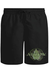 Arrow - Logo Unisex Siyah Şort
