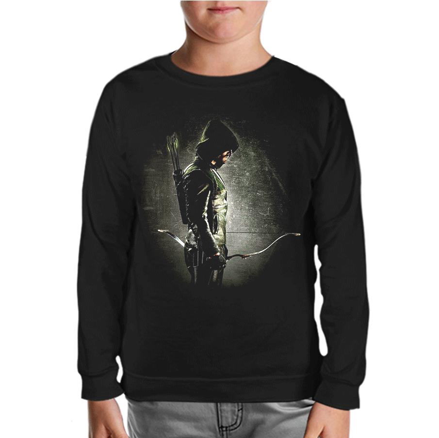 Arrow Black Kids Sweatshirt