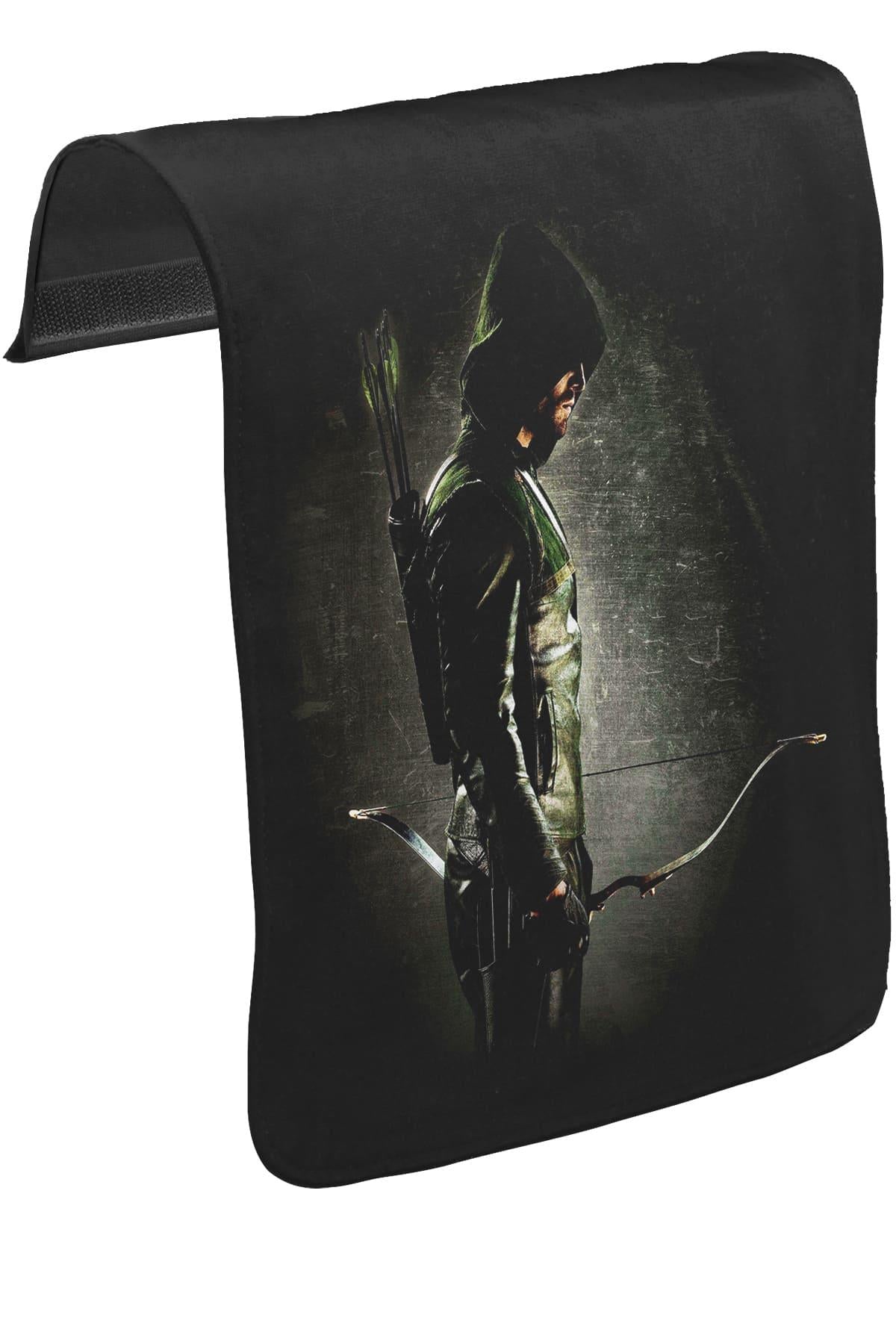 Arrow Unisex Siyah Tak-Çıkar Postacı Çanta Kapağı CK-326