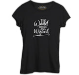 The Wand Chooses the Wizard Black Women's Tshirt 