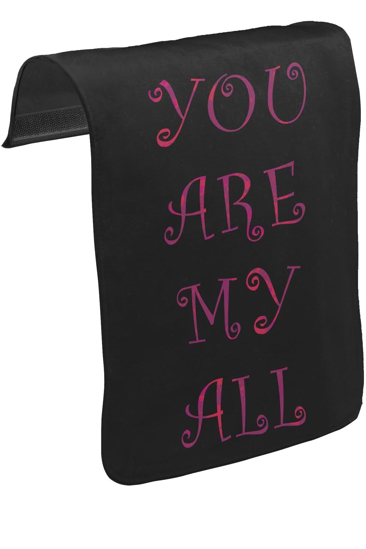 Love - You Are My All Unisex Black Snap-On Messenger Bag Cover CK-568 