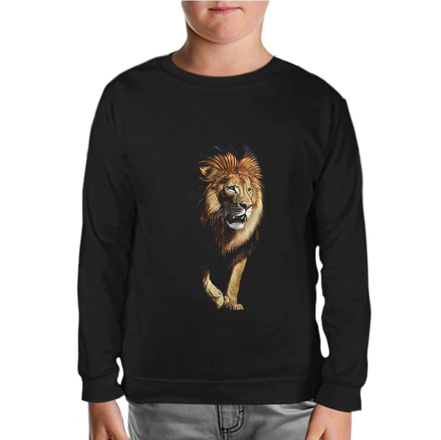 Aslan 2 Black Kids Sweatshirt
