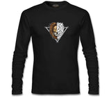 Aslan Triangle Siyah Erkek Sweatshirt