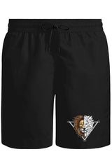 Aslan Triangle Unisex Siyah Şort