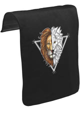 Aslan Triangle Unisex Siyah Tak-Çıkar Postacı Çanta Kapağı CK-1553