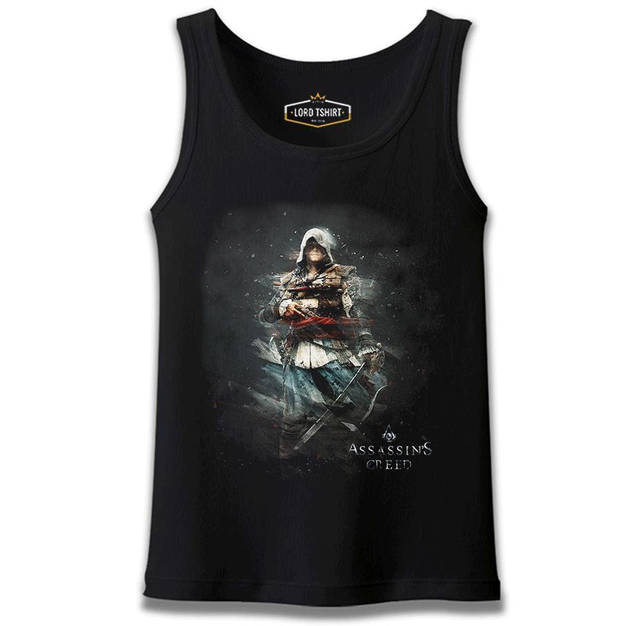 Assassin's Creed 2 Siyah Erkek Atlet