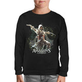 Assassin's Creed 3 Black Kids Sweatshirt