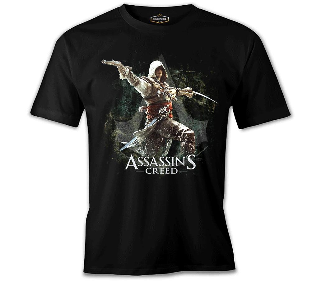 Assassin's Creed 3 Siyah Erkek Tshirt