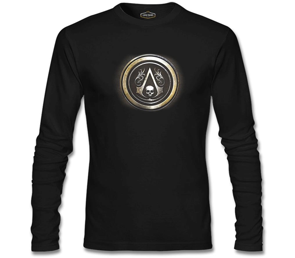 Assassin's Creed 5 Siyah Erkek Sweatshirt