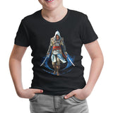 Assassin's Creed 6 Black Kids Tshirt