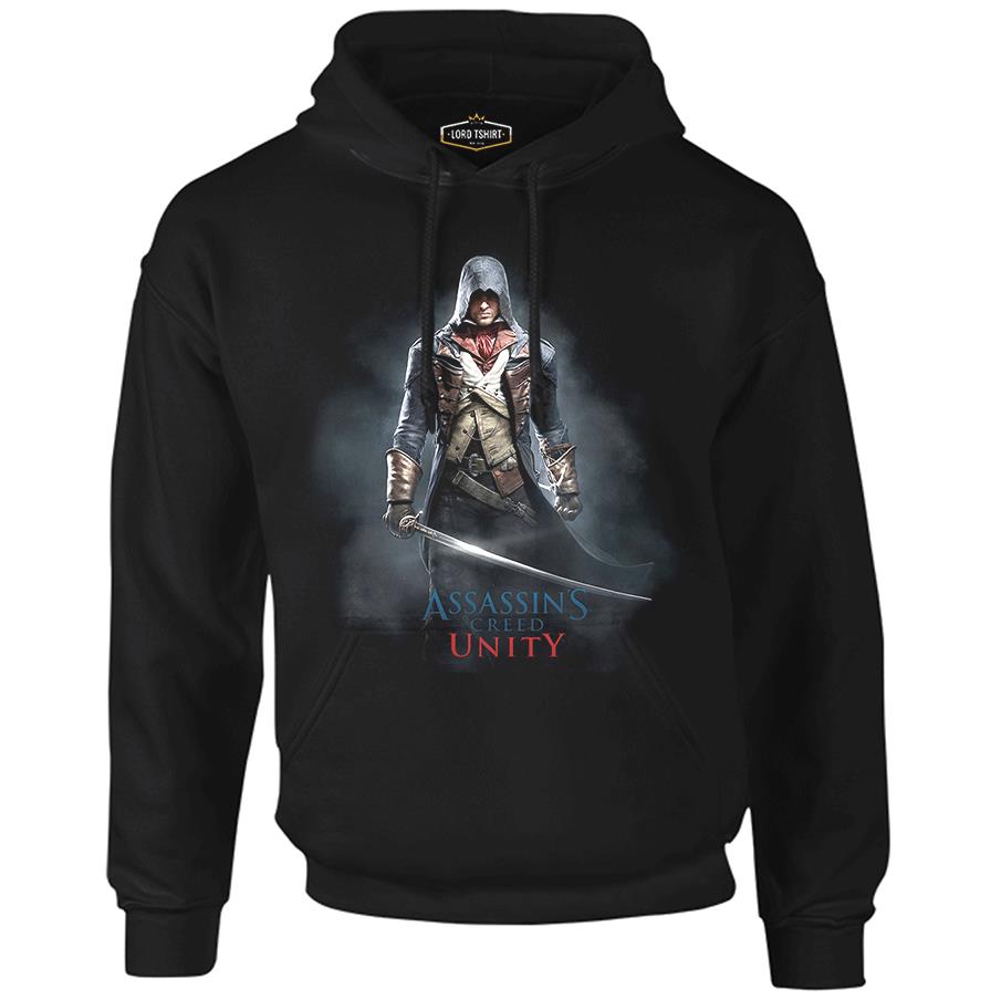 Assassin's Creed - Arno Black Men's Zipperless Hoodie