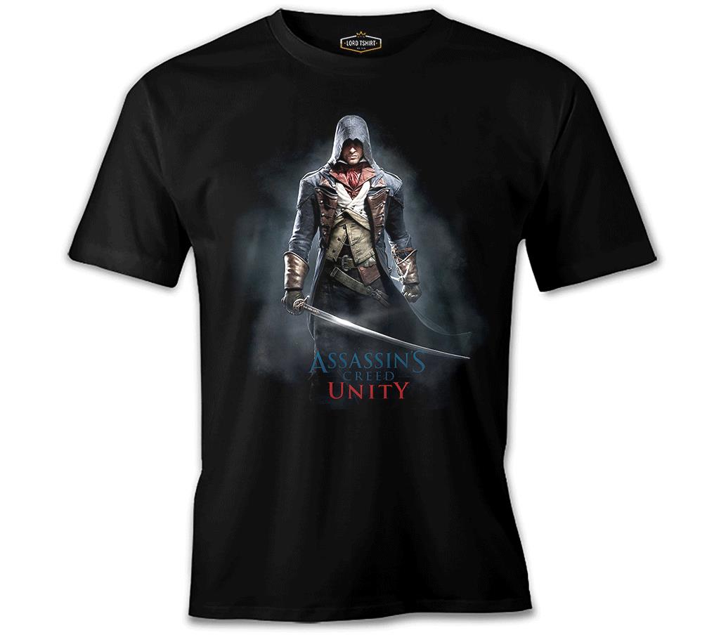Assassin's Creed - Arno Siyah Erkek Tshirt