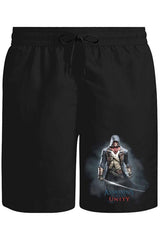 Assassin's Creed - Arno Unisex Siyah Şort