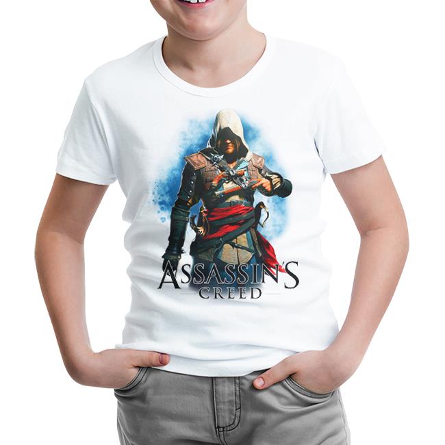 Assassin's Creed White Kids Tshirt