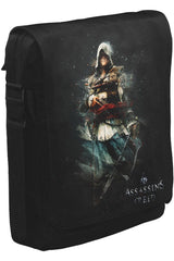 Assassin's Creed II Unisex Siyah Postacı Çanta