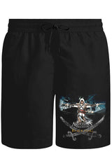 Assassin's Creed IV Unisex Siyah Şort