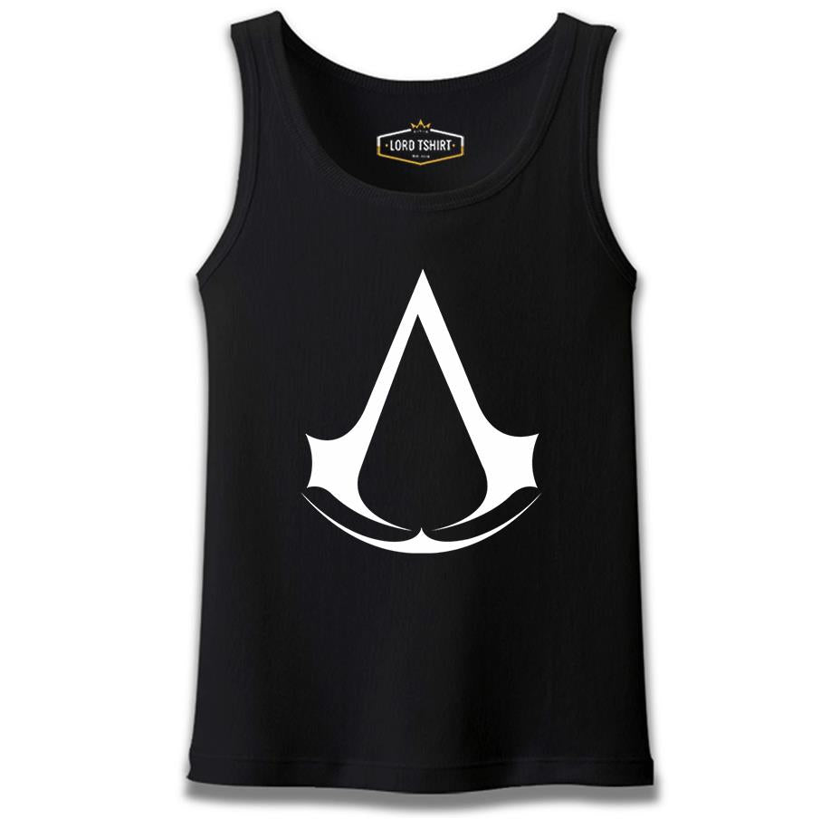 Assassin's Creed - Logo Siyah Erkek Atlet