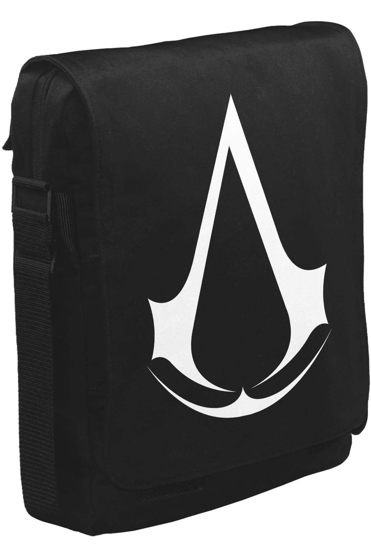 Assassin's Creed - Logo Unisex Siyah Postacı Çanta