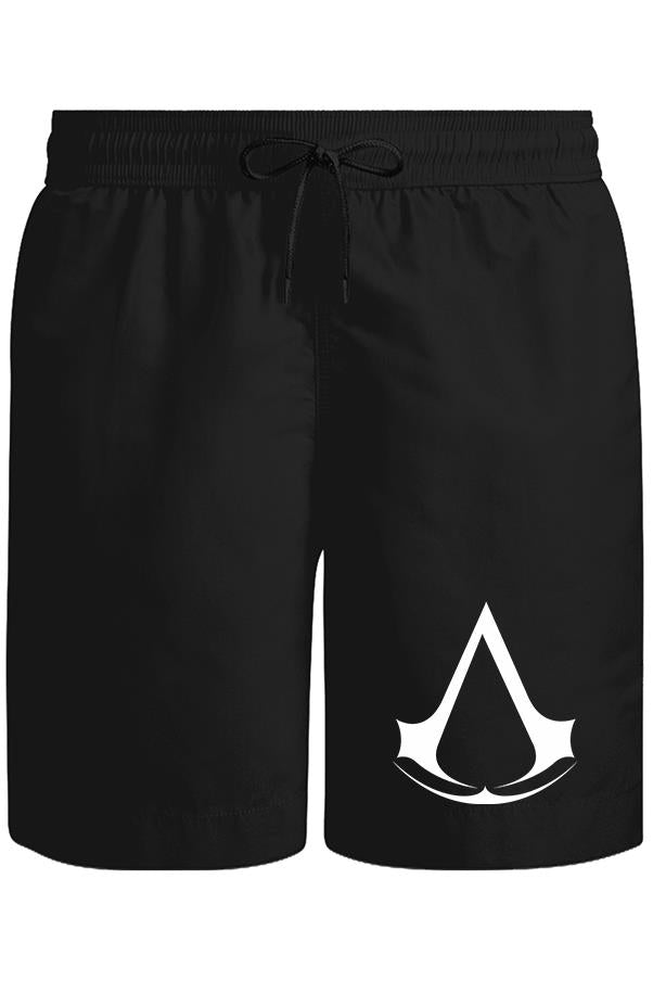 Assassin's Creed - Logo Unisex Siyah Şort