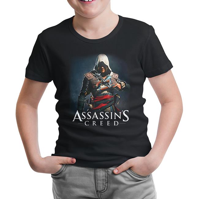 Assassin's Creed Black Kids Tshirt