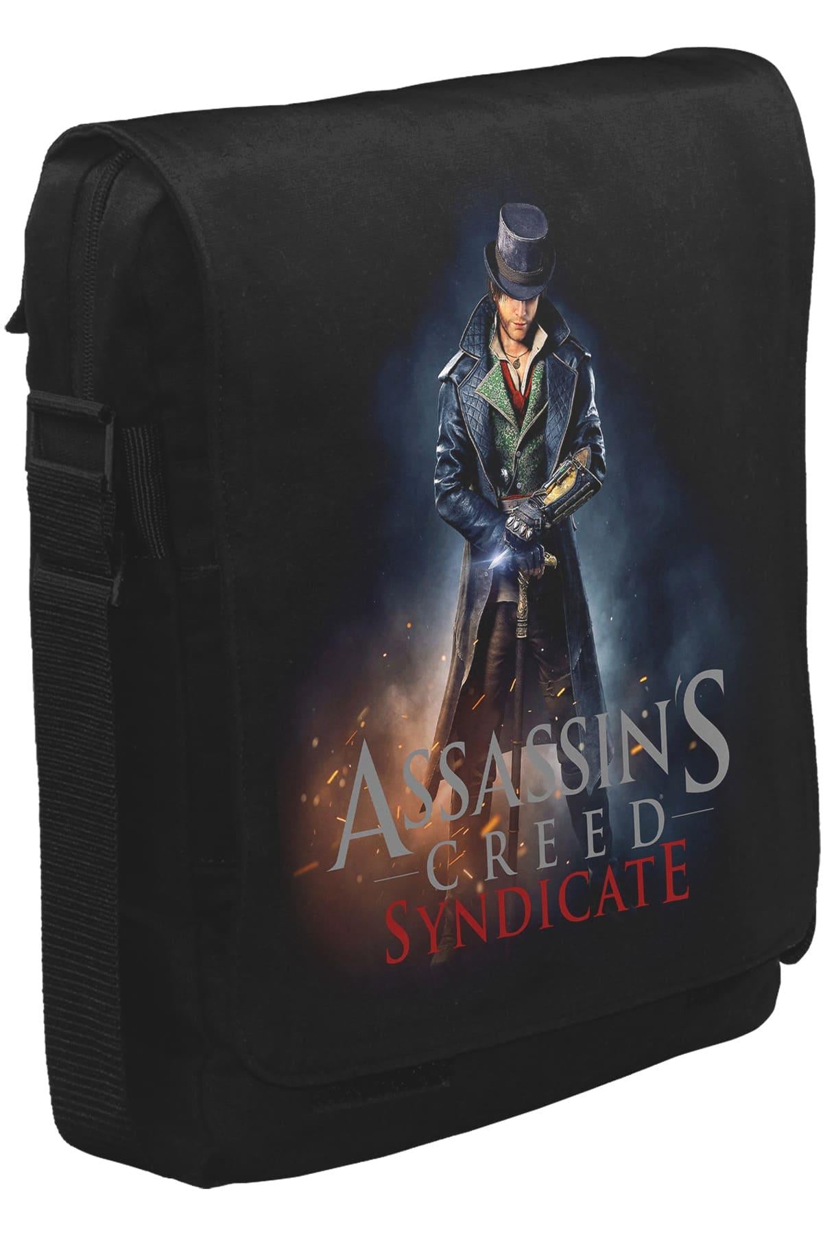 Assassin's Creed - Syndicate Unisex Siyah Postacı Çanta