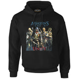 Assassin's Creed Unity 2 Black Men's Zipperless Hoodie