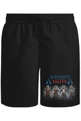 Assassin's Creed - Unity Unisex Siyah Şort