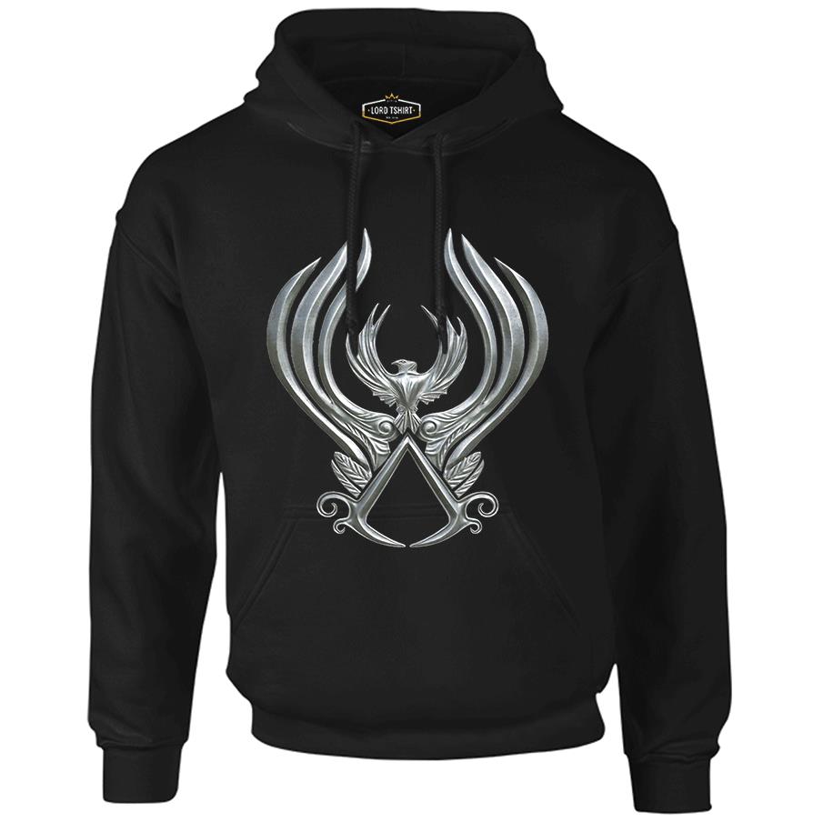 Assassin's Creed - Wings Black Men's Zipperless Hoodie