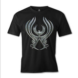 Assassin's Creed - Wings Siyah Erkek Tshirt