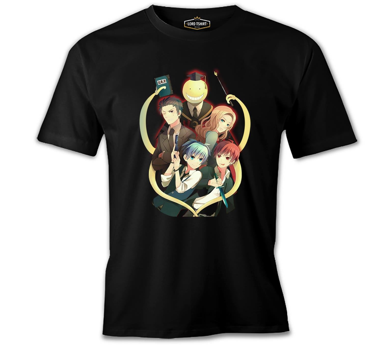 Assassination Classroom Siyah Erkek Tshirt