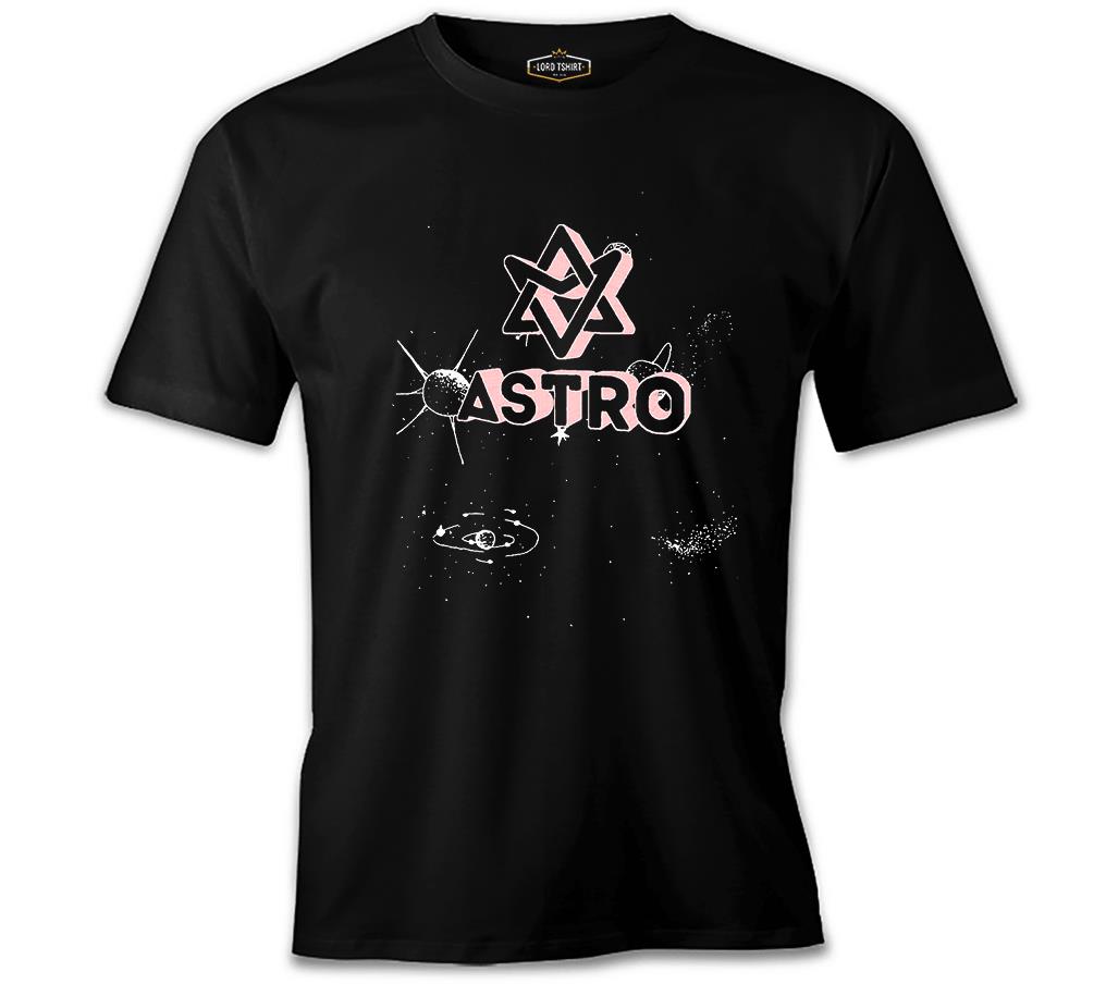 Astro - Universe Siyah Erkek Tshirt