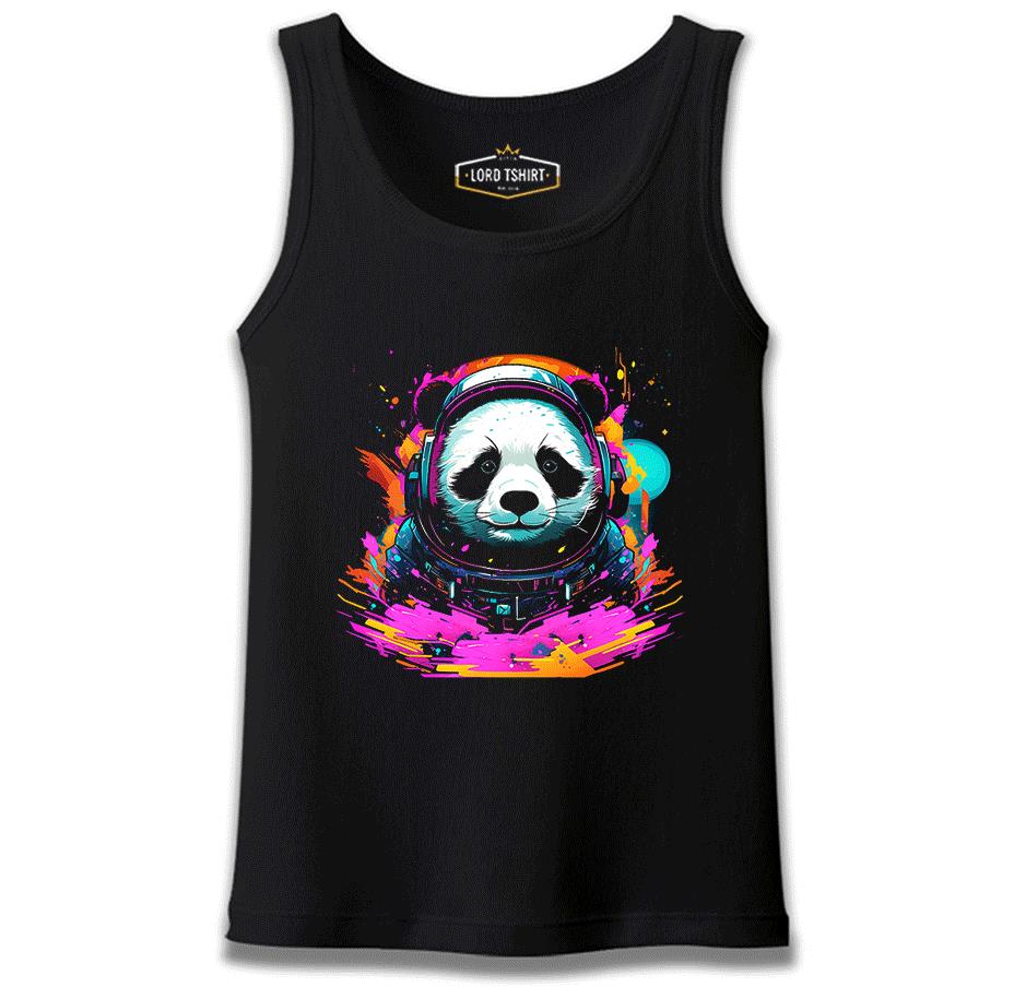 Astronaut Panda Black Male Athlete 