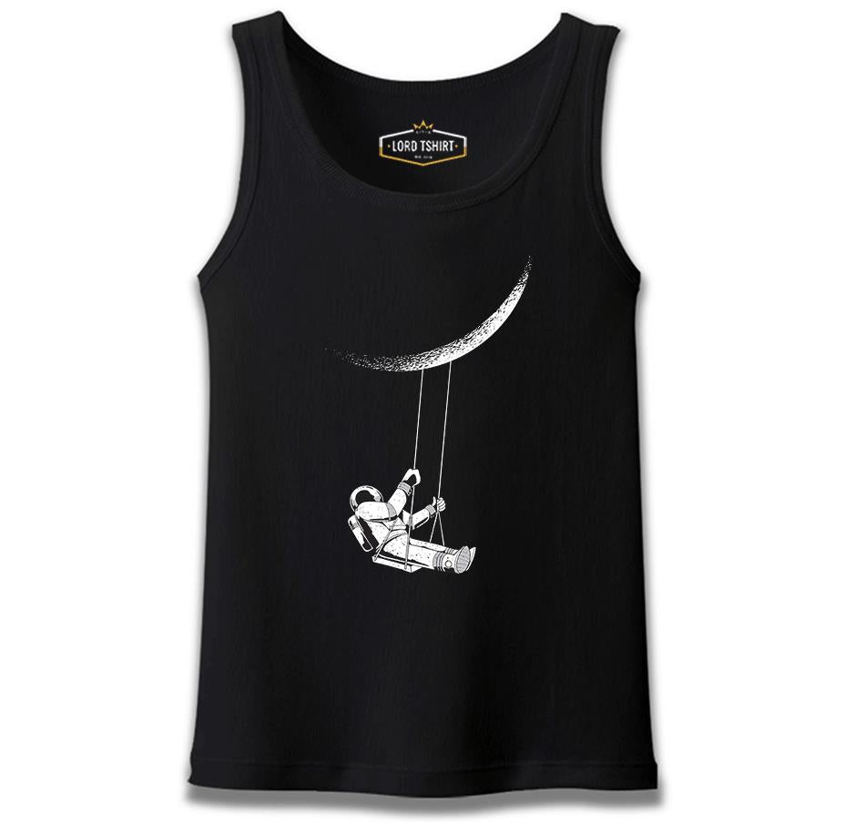 Astronot Salıncak Siyah Erkek Atlet