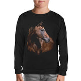 At 1 Black Kids Sweatshirt
