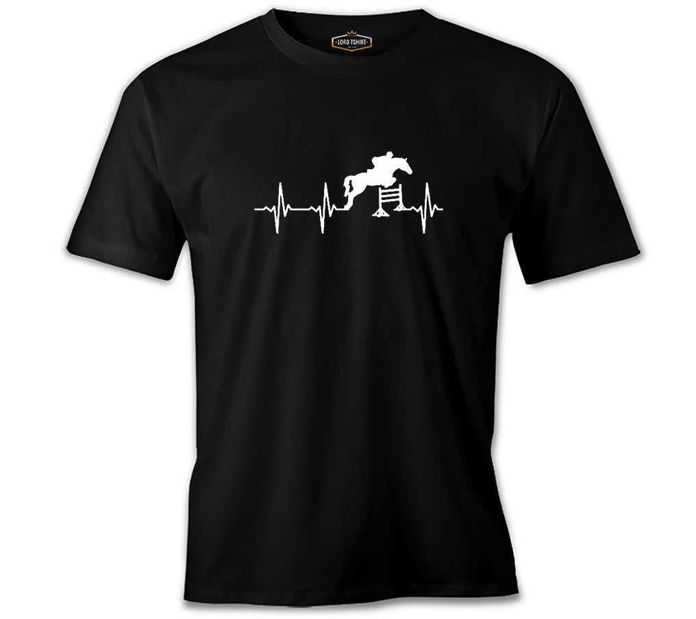 At 10 Siyah Erkek Tshirt