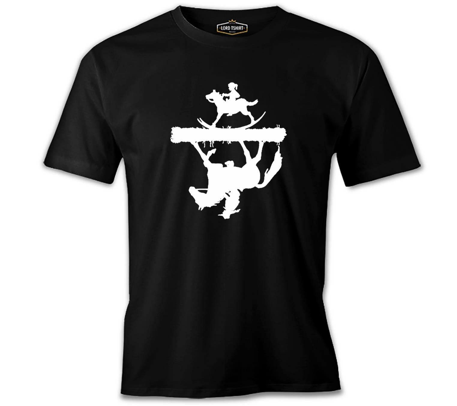 At 11 Siyah Erkek Tshirt
