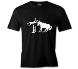 At 12 Siyah Erkek Tshirt