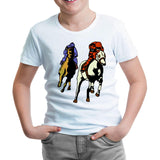At 9 Beyaz Çocuk Tshirt