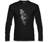 At 9 Siyah Erkek Sweatshirt